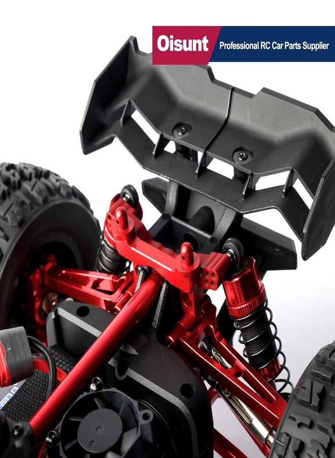 Oisunt 21/PCS Metal Repalcement Part Kit for Hyper Go H14BM, 14209, 14210 1/14th RC Car Upgrades, Spare Aluminium Accessory Full Set with Screws(Red) - Image 5
